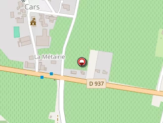 Carte de Chateau Pardaillan à Cars