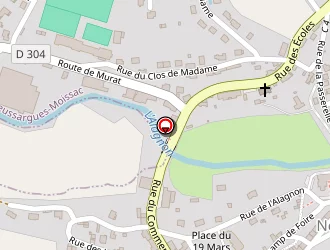 Carte de Labrunie à Neussargues-moissac