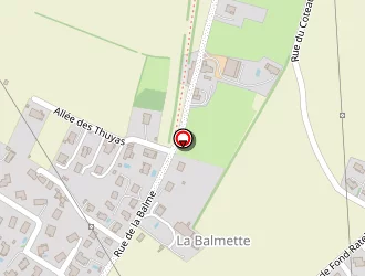 Carte de Malaganne Morel à Claix