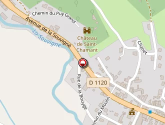 Carte de Genet Patricia à Saint-chamant