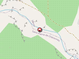 Carte de Topoplan à Saint-pierre-de-chérennes