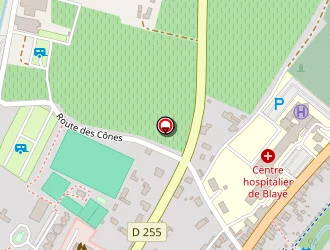 Carte de Baudère Chantal à Blaye