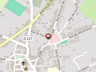 Carte de La Grolla à Pleaux