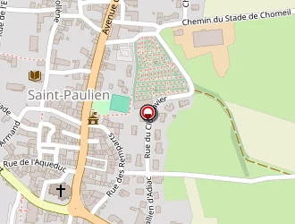 Carte de Le Bar Du Commerce à Saint-paulien