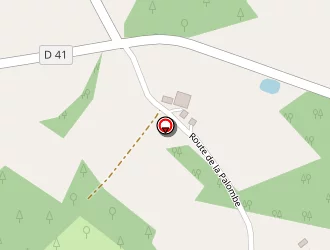 Carte de Vieilleville Paulette à Saint-andré-de-double