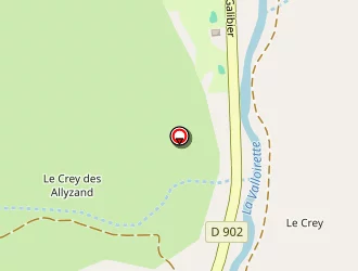 Carte de Chateau Ripaille à Valloire