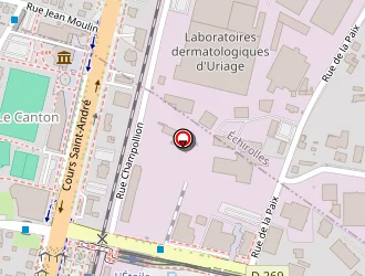 Carte de Solnex à Pont-de-claix (le)