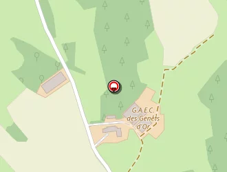 Carte de Gaec Les Genets D'or à Chenereilles