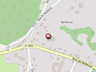 Carte de Instance De Coordination Gérontologique à Saint-privat