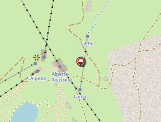 Carte de La Grange à Oz