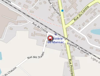 Carte de L Atelier Coiffure à Mansac