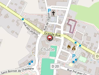 Carte de Turgeman Roland à Chatte