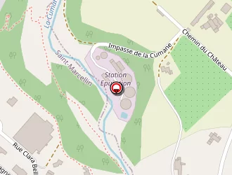 Carte de L'atelier à Saint-marcellin