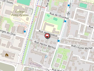 Carte de Douaissia à Échirolles