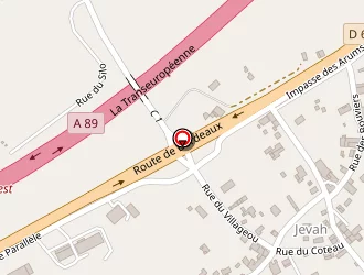 Carte de Mtd Conduite à Saint-astier