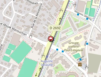 Carte de Boulanger à Échirolles