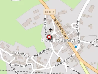 Carte de Jongit Hilaire à Fix-saint-geneys