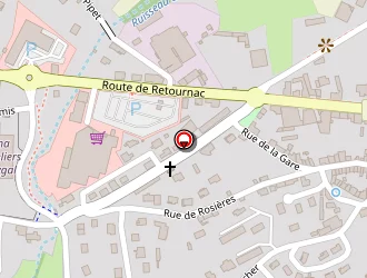 Carte de Celle Damien à Yssingeaux