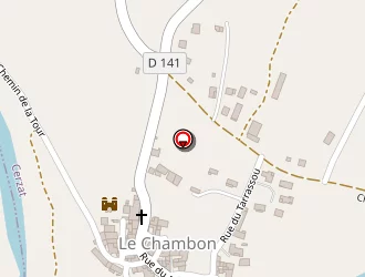 Carte de Roche Alain à Cerzat