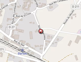 Carte de Chabrier Thierry à Vernassal