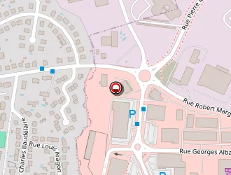 Carte de Ace Hotel à Brive-la-gaillarde