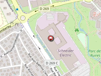 Carte de Lansard Energie à Eybens