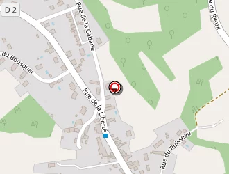 Carte de La Poste à Cublac