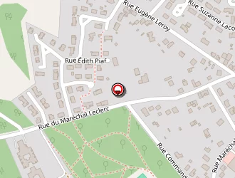 Carte de Complexe Sportif De Gimel à Saint-astier