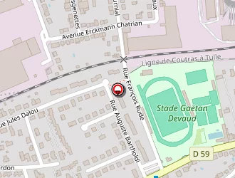 Carte de Elm Leblanc Engie Home Services-savelys Sav Agréé à Brive-la-gaillarde