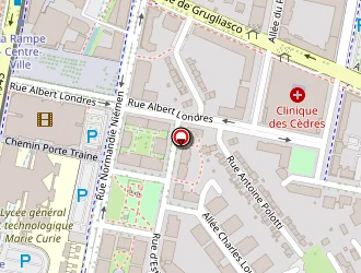 Carte de Farre Céline à Échirolles