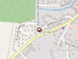 Carte de Ecole Primaire à Saint-laurent-médoc