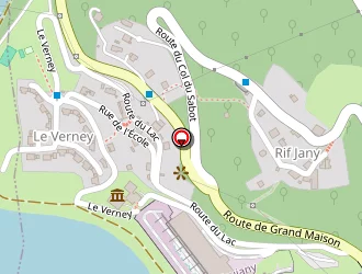 Carte de Hydrélec Musée à Vaujany