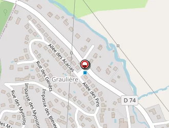 Carte de Maison Forces Raix à Cosnac