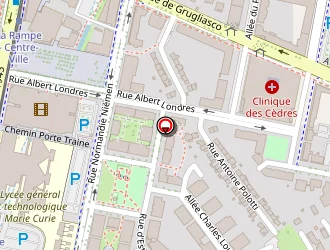 Carte de Fantino Audrey à Échirolles