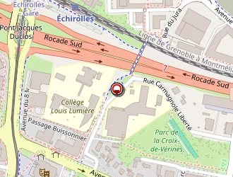 Carte de Marly à Échirolles