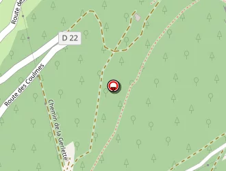 Carte de Mairie De Malleval En Vercors à Malleval