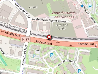 Carte de Optique Des Cèdres à Échirolles