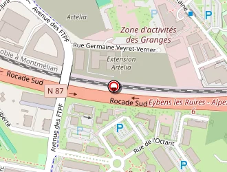 Carte de Compagnie Fiduciaire Grésivaudan à Échirolles