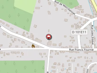 Carte de Castarède Sichere-lawton (scp) à Saint-laurent-médoc