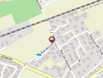 Carte de Mecalav à Saint-sauveur