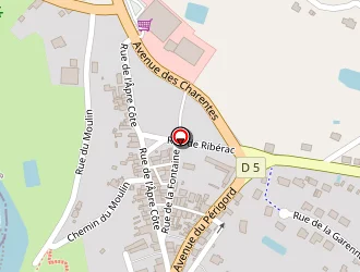 Carte de Jack'lign à Roche-chalais (la)