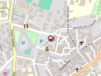 Carte de Rond Point à Saint-marcellin