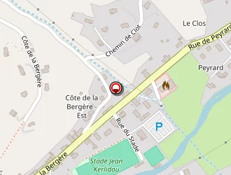 Carte de Restaurant Le Levant à Satillieu