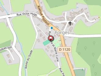 Carte de Au Regard Des Anges à Forgès