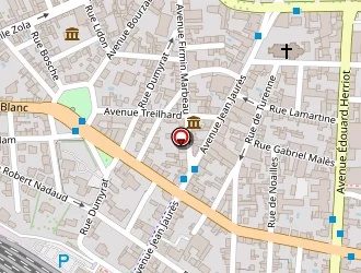 Carte de Agence Beyssen Immobilier à Brive-la-gaillarde