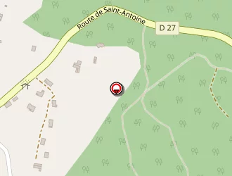 Carte de Decobat à Chatte