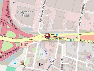 Carte de Groupe Scolaire Jean Jaurès à Échirolles