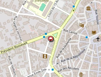 Carte de Lacroix Sandy à Brive-la-gaillarde