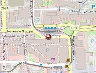 Carte de Les Brûleurs De Loups à Grenoble