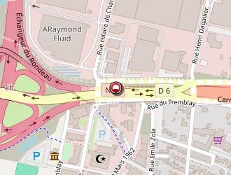 Carte de Ekobat à Échirolles